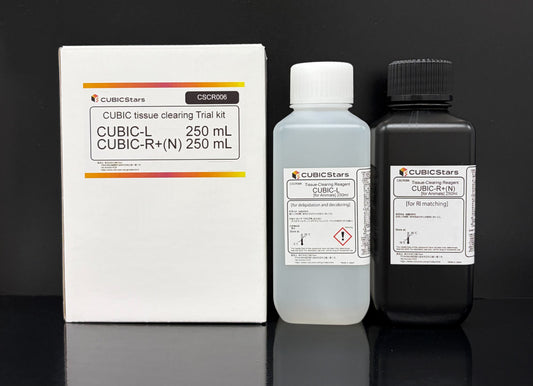 [CSCR006]CUBIC tissue clearing kit [CUBIC-L 250mL/CUBIC-R+(N) 250mL] (250mL each)