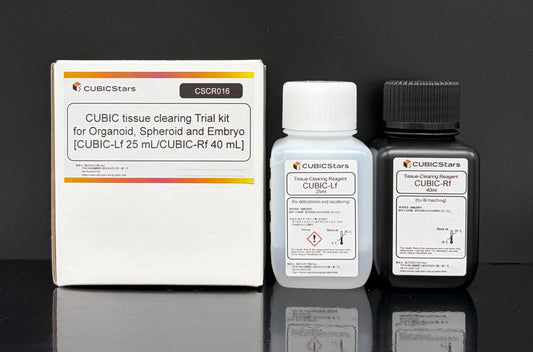 [CSCR016]CUBIC tissue clearing kit for Organoid, Spheroid and Embryo (CUBIC-Lf 25mL/CUBIC-Rf 40mL)